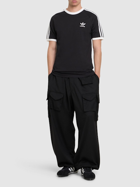 LuisaViaRoma Adidas OriginalsT-shirt 3-Stripes In Cotone