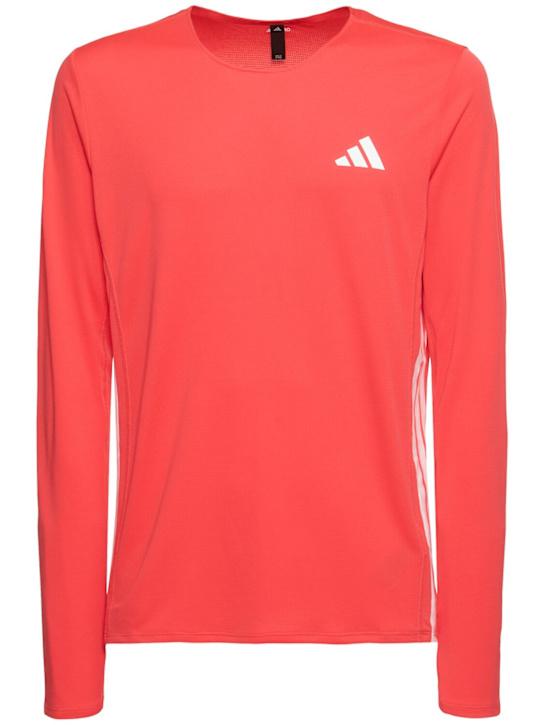 LuisaViaRoma adidas OriginalsT-shirt Adizero a maniche lunghe