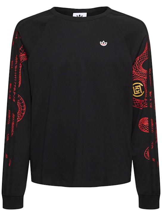 LuisaViaRoma adidas OriginalsT-shirt Clot Lunar New Year a maniche lunghe
