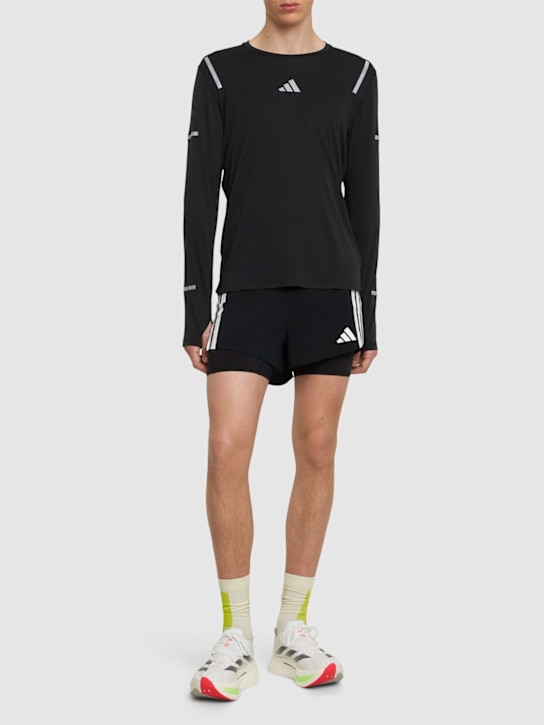 LuisaViaRoma Adidas OriginalsT-shirt Running Ultimate A Maniche Lunghe