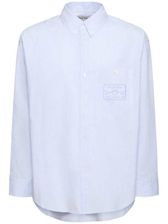 LuisaViaRoma After PrayCamicia in cotone con ricamo