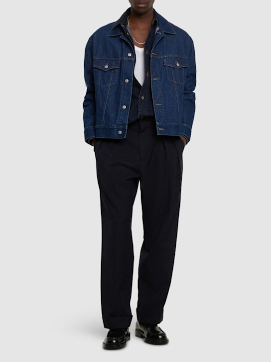 LuisaViaRoma After PrayPantaloni In Misto Lana Con Pinces