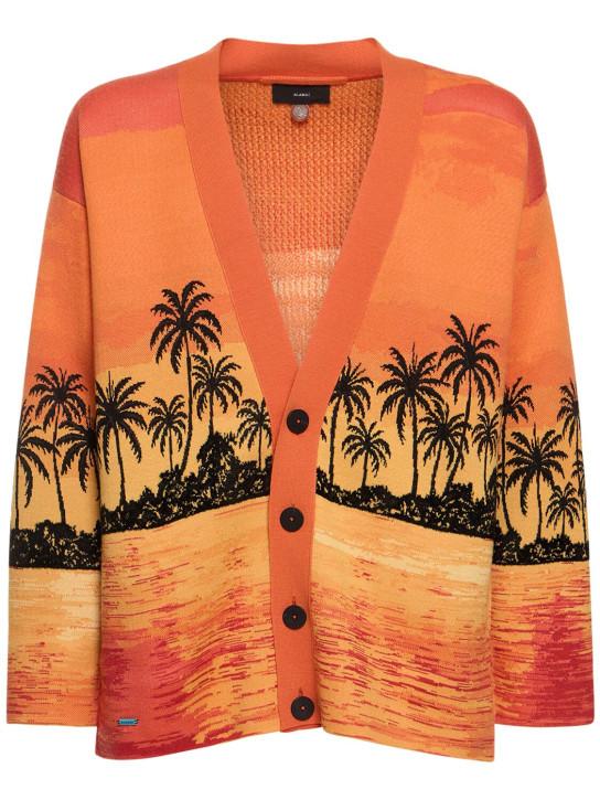 LuisaViaRoma AlanuiCardigan Kerala in maglia di lana e seta