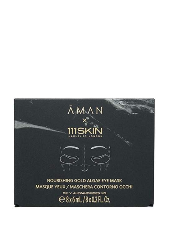 LuisaViaRoma Aman Skincare8 Nourishing Gold Algae Eye Masks da 6ml