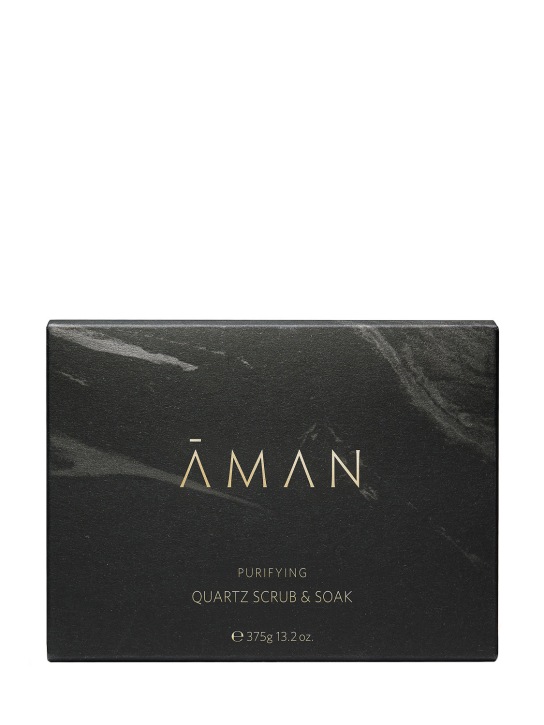 LuisaViaRoma Aman SkincareSCRUB “PURIFYING QUARTZ SCRUB & SOAK” 340GR