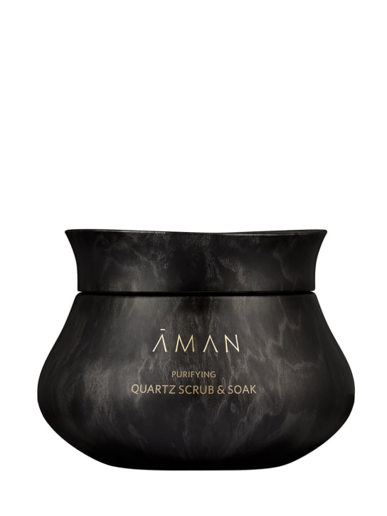 LuisaViaRoma Aman SkincareSCRUB “PURIFYING QUARTZ SCRUB & SOAK” 340GR