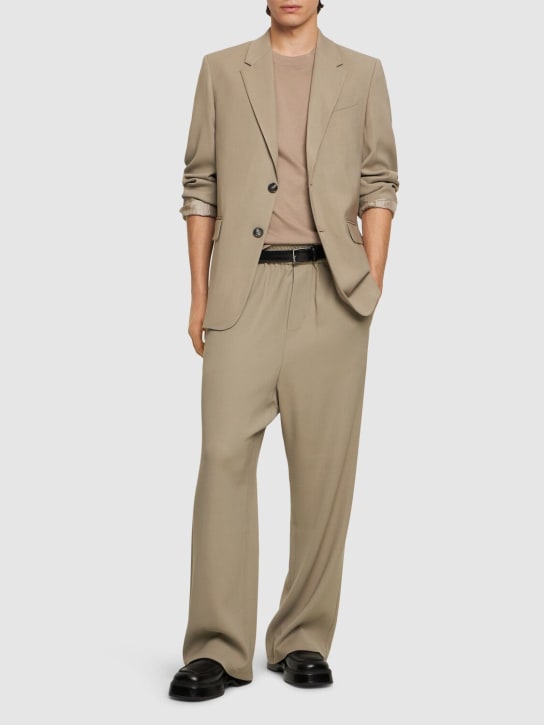 LuisaViaRoma AMI ParisBlazer In Twill Di Misto Lana