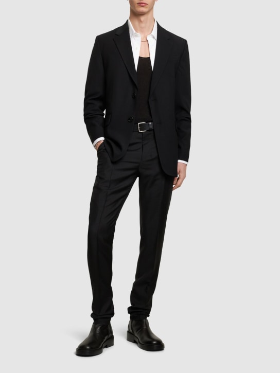 LuisaViaRoma AMI ParisBlazer Oversize In Crepe Di Lana