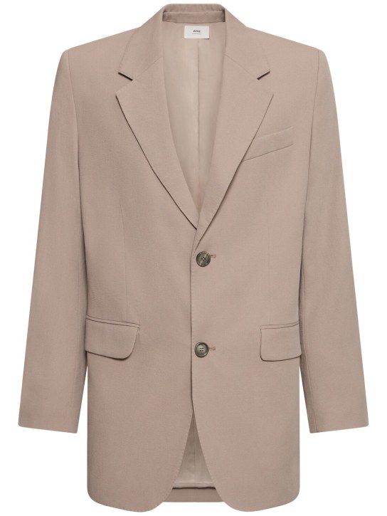 LuisaViaRoma AMI ParisBlazer oversize in crepe di lana