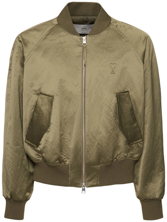 LuisaViaRoma AMI ParisBomber in misto cotone con logo ADC