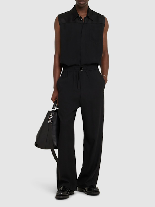 LuisaViaRoma AMI ParisCamicia In Misto Viscosa Senza Maniche