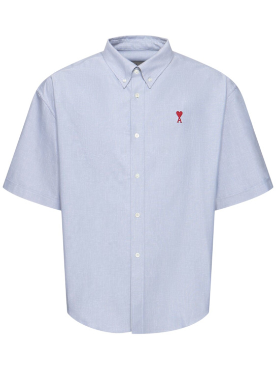LuisaViaRoma AMI ParisCamicia maniche corte boxy fit cotone