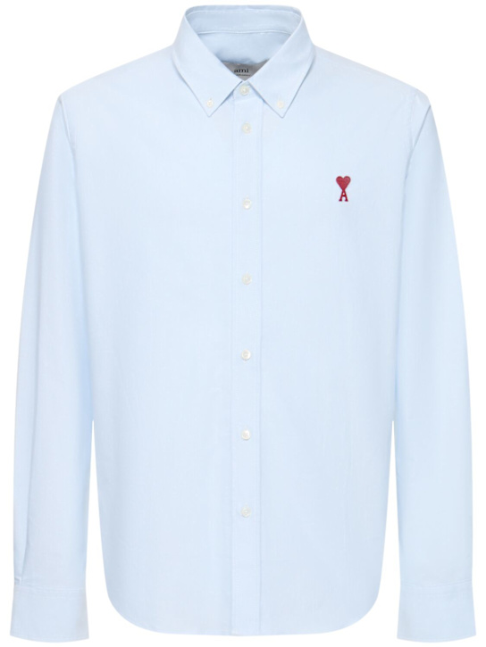 LuisaViaRoma AMI ParisCamicia Oxford in cotone con logo