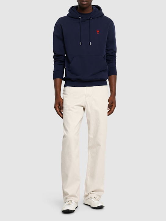 LuisaViaRoma AMI ParisFelpa ADC In Cotone Con Cappuccio