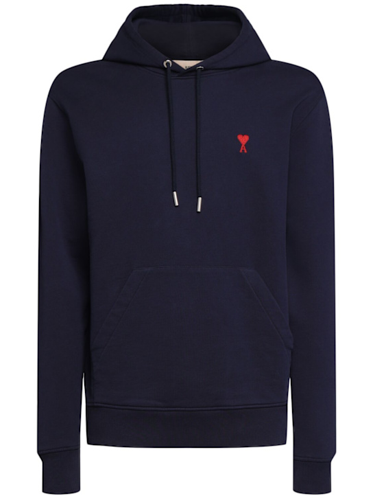 LuisaViaRoma AMI ParisFelpa ADC in cotone con cappuccio