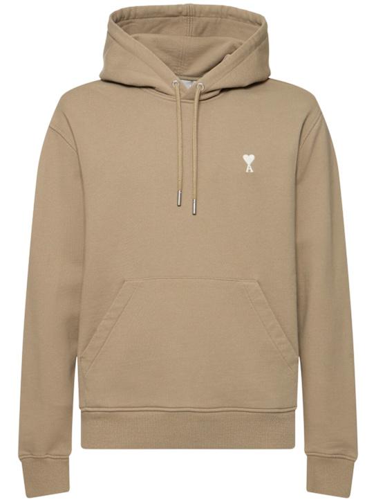 LuisaViaRoma AMI ParisFelpa ADC in cotone con cappuccio