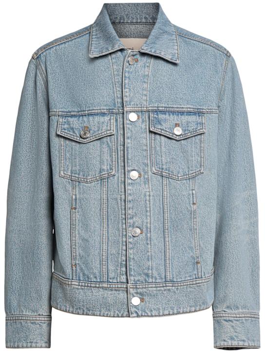 LuisaViaRoma AMI ParisGiacca Ami Paris in denim di cotone