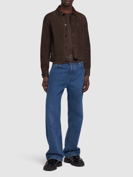 LuisaViaRoma AMI ParisJeans Oversize In Denim Di Cotone