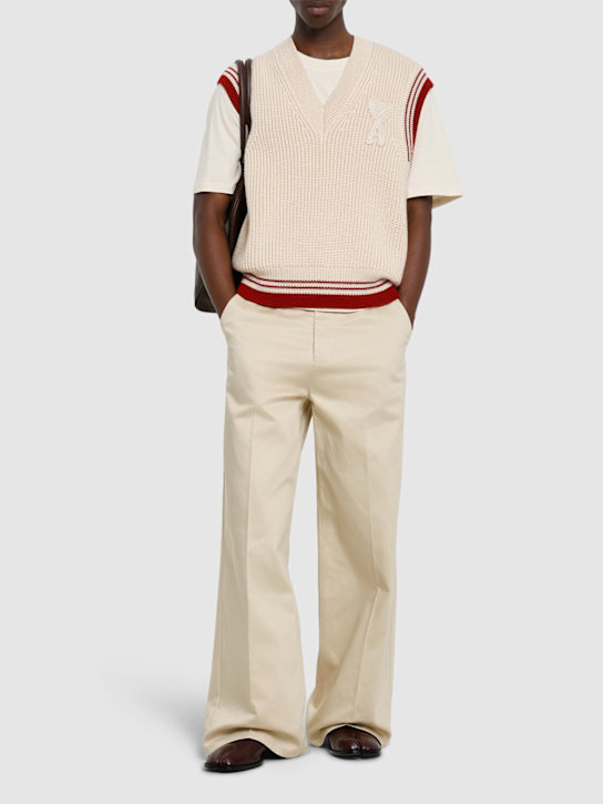 LuisaViaRoma AMI ParisPantaloni Baggy Fit In Cotone