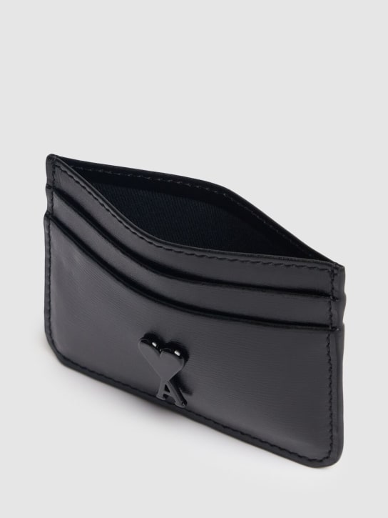 LuisaViaRoma AMI ParisPorta Carte Di Credito In Pelle Con Logo