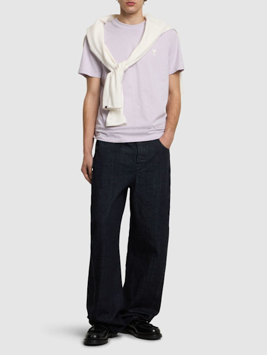 LuisaViaRoma AMI ParisT-shirt ASC In Cotone Con Logo