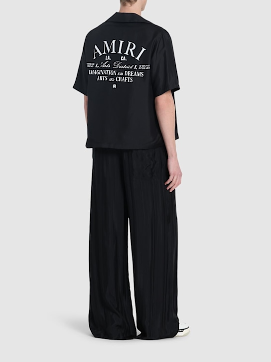 LuisaViaRoma AmiriCamicia Amiri Arts District In Seta