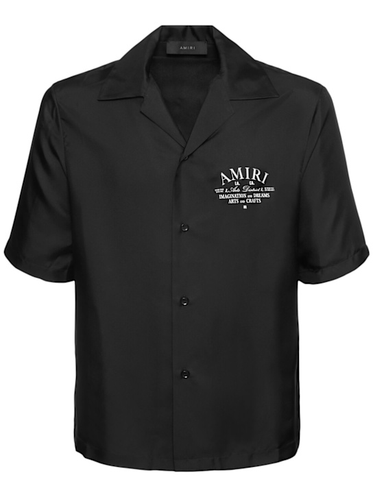 LuisaViaRoma AmiriCamicia Amiri Arts District in seta