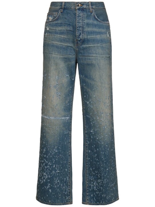 LuisaViaRoma AmiriJeans baggy fit in denim di cotone