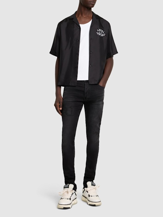 LuisaViaRoma AmiriJeans In Cotone Jacquard Con Logo