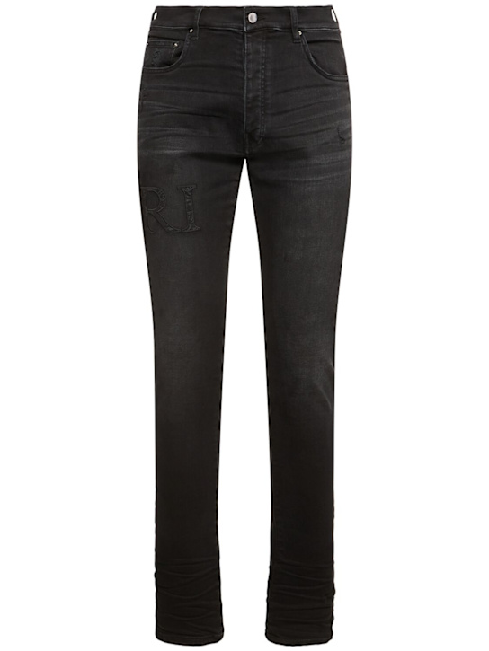 LuisaViaRoma AmiriJeans in cotone jacquard con logo