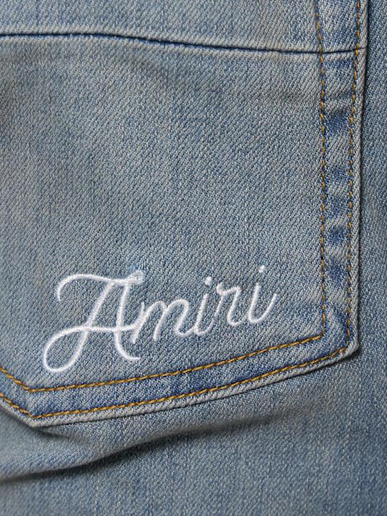 LuisaViaRoma AmiriJeans Skinny 3D Bones In Denim Stretch