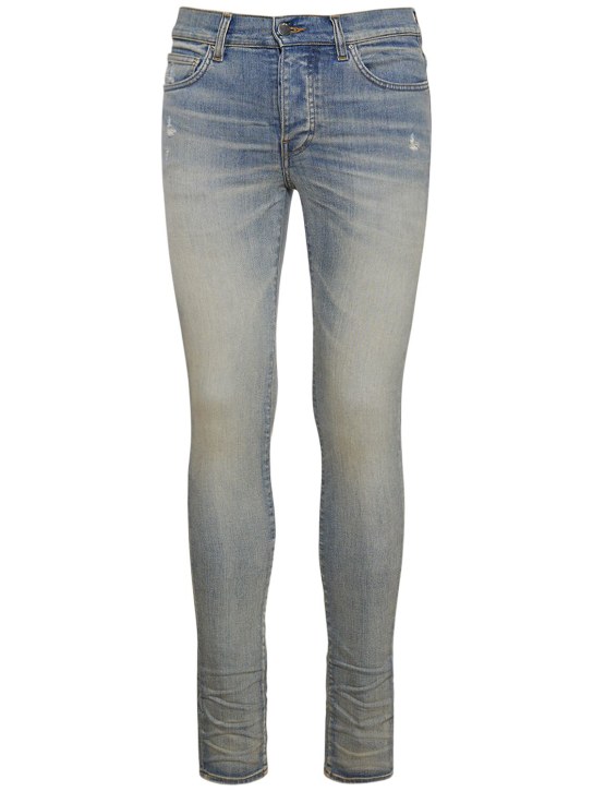 LuisaViaRoma AmiriJeans Stack in denim di cotone 15cm