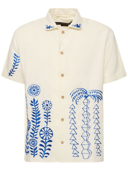 LuisaViaRoma Andersson BellCamicia May in lino e cotone / ricami