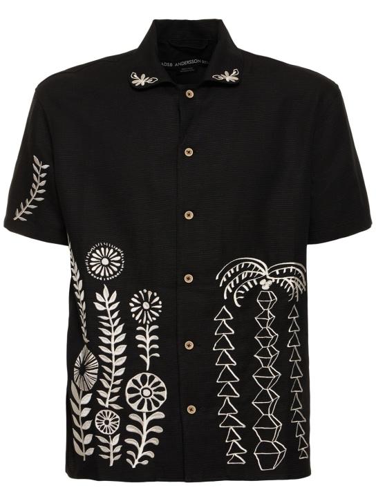 LuisaViaRoma Andersson BellCamicia May in lino e cotone / ricami