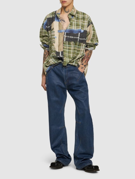 LuisaViaRoma Andersson BellJeans Tripot In Cotone Spalmato