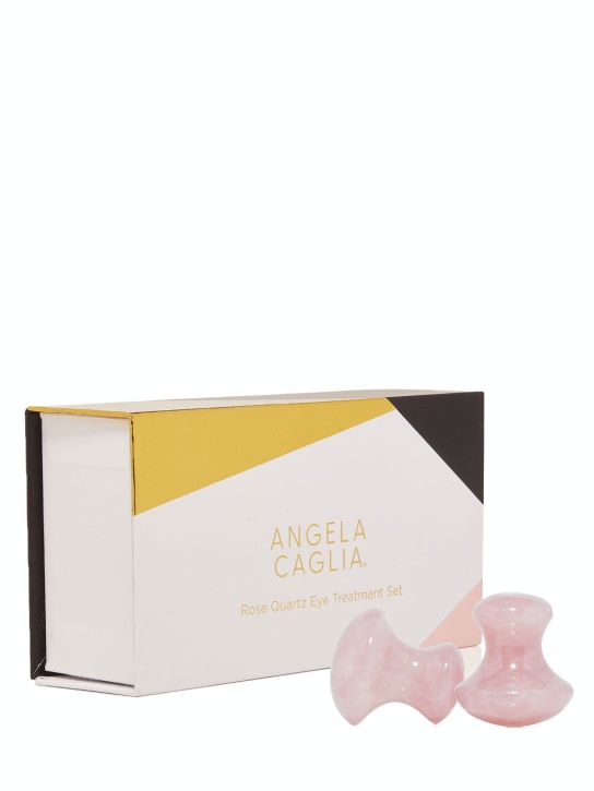 LuisaViaRoma Angela CagliaSet Di Roller In Quarzo Rosa