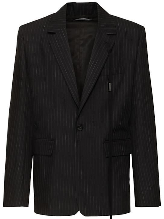LuisaViaRoma Ann DemeulemeesterBlazer sartoriale Thor / chiusura asimmetrica