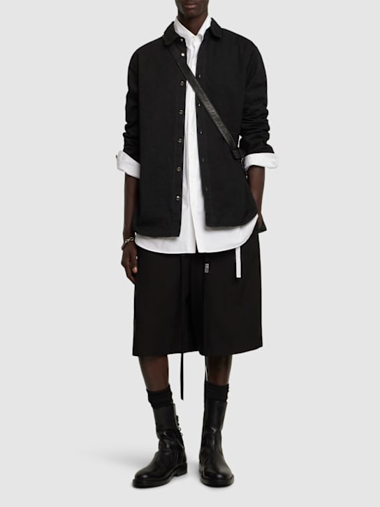 LuisaViaRoma Ann DemeulemeesterGiacca In Cotone Washed