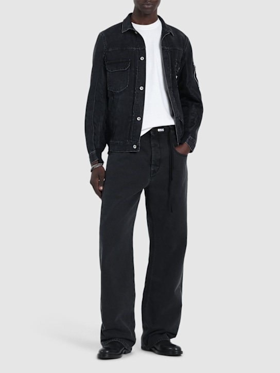 LuisaViaRoma Ann DemeulemeesterJeans Ronald In Denim