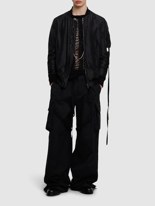 LuisaViaRoma Ann DemeulemeesterPantaloni Cargo In Twill Di Cotone Nandor