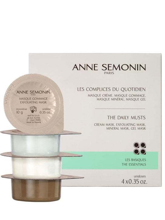 LuisaViaRoma Anne Semonin4 X 10g The Daily Musts Travel Set