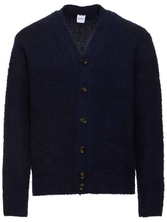 LuisaViaRoma ASPESICardigan Brushed Shetland in lana