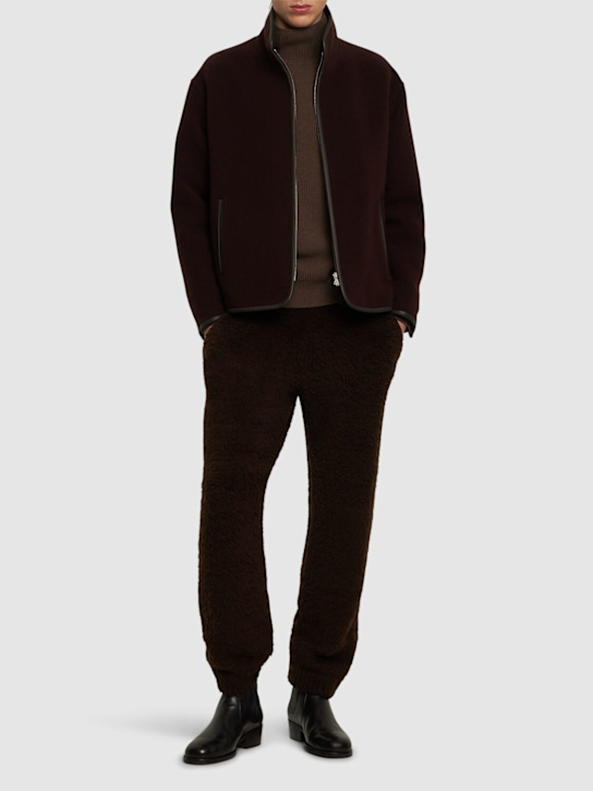 LuisaViaRoma AuraleePantaloni In Maglia Di Misto Lana