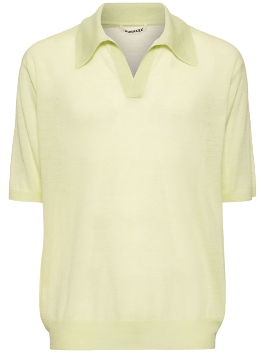 LuisaViaRoma AuraleePolo in maglia di lana e cotone