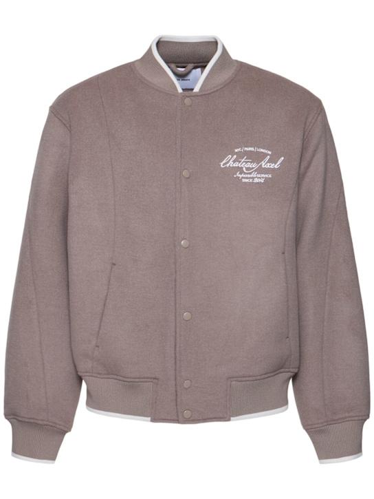 LuisaViaRoma Axel ArigatoGiacca bomber Chateau Axel in lana