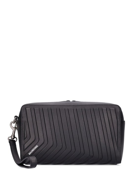LuisaViaRoma BalenciagaBeauty case Car in pelle goffrata