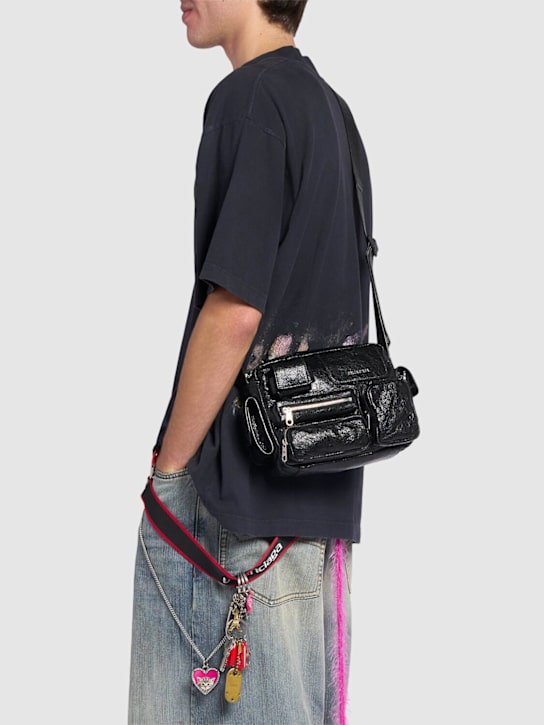 LuisaViaRoma BalenciagaBorsa Messenger Superbusy In Pelle