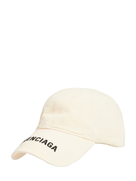 LuisaViaRoma BalenciagaCappello Baseball In Cotone Con Logo