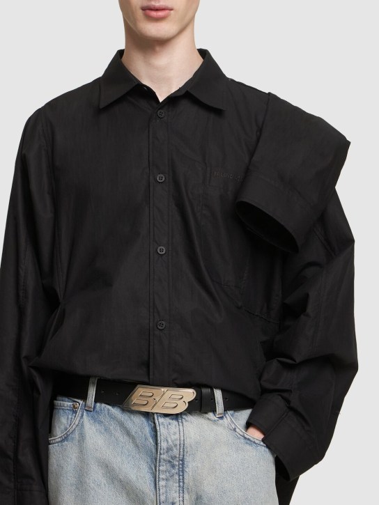 LuisaViaRoma BalenciagaCintura BB Moto In Pelle 3.5cm