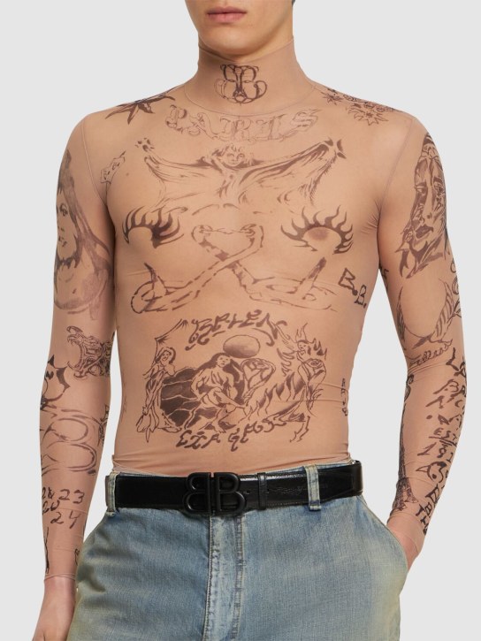 LuisaViaRoma BalenciagaCintura Monaco In Pelle 4 0cm